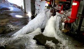 Frozen pipes
